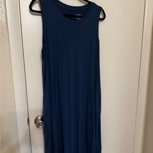 Time and Tru Sleeveless Navy Dress